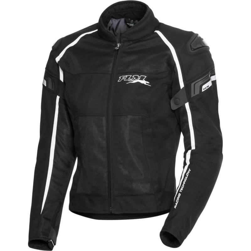 FLM Sports Textil Jacke 1.2 schwarz/weiß S Herren von FLM