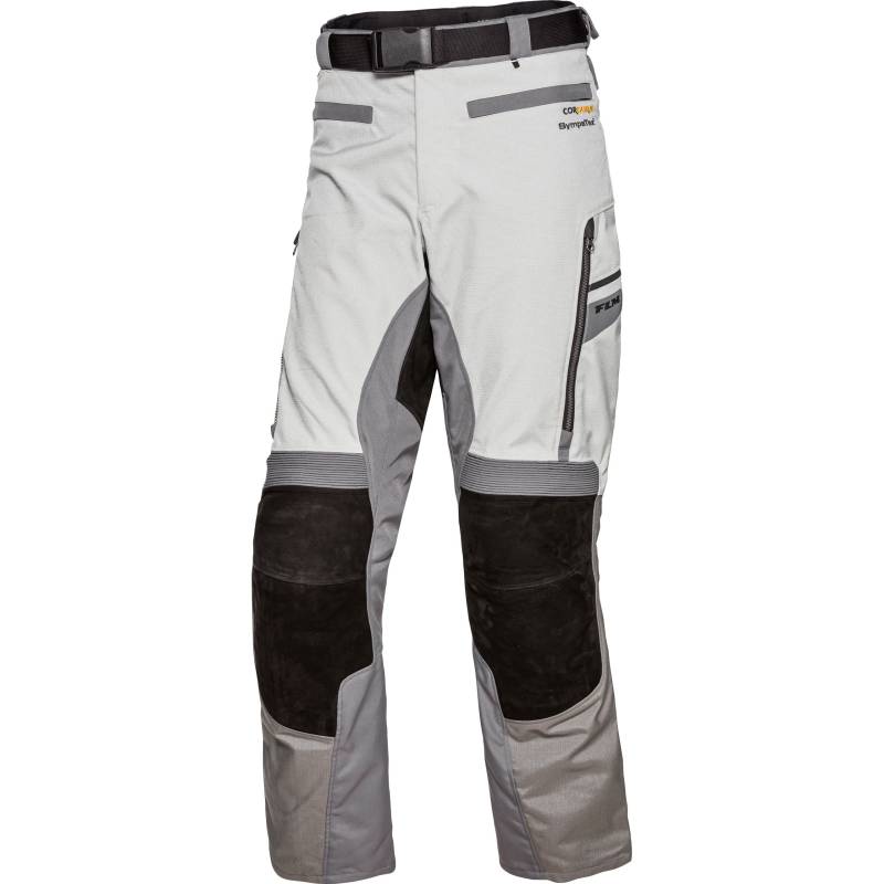 FLM Touren Leder-/Textilhose 4.0 grau/schwarz XL (kurz) Herren von FLM