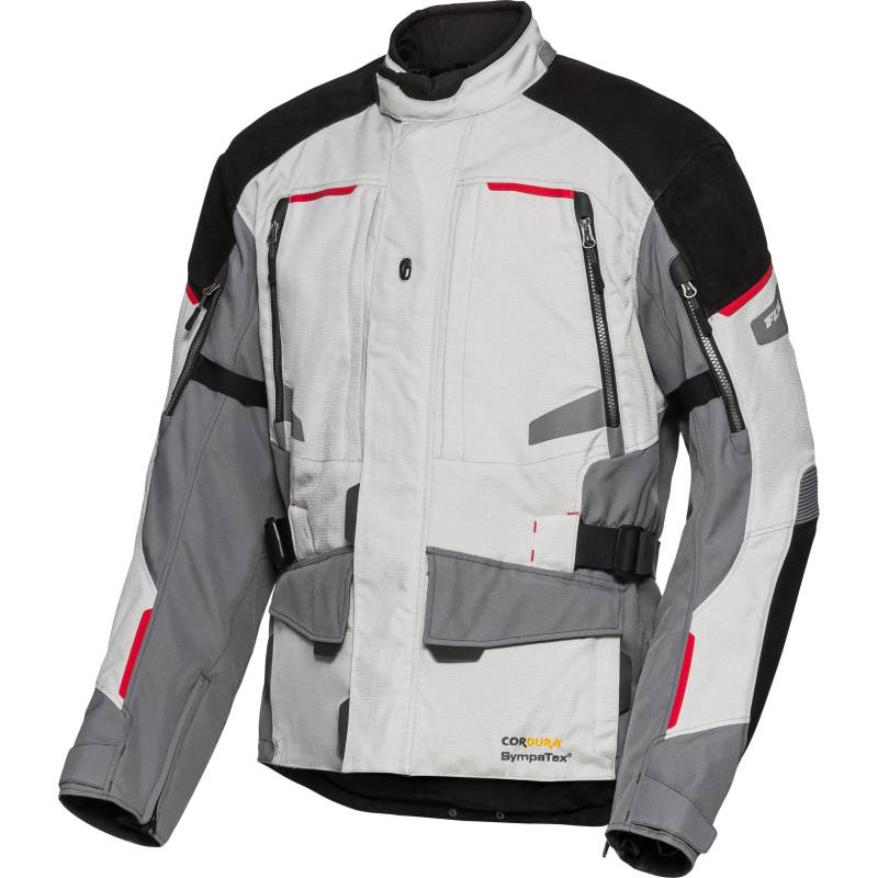 FLM Touren Leder-/Textiljacke 4.0 grau 3XL Herren von FLM