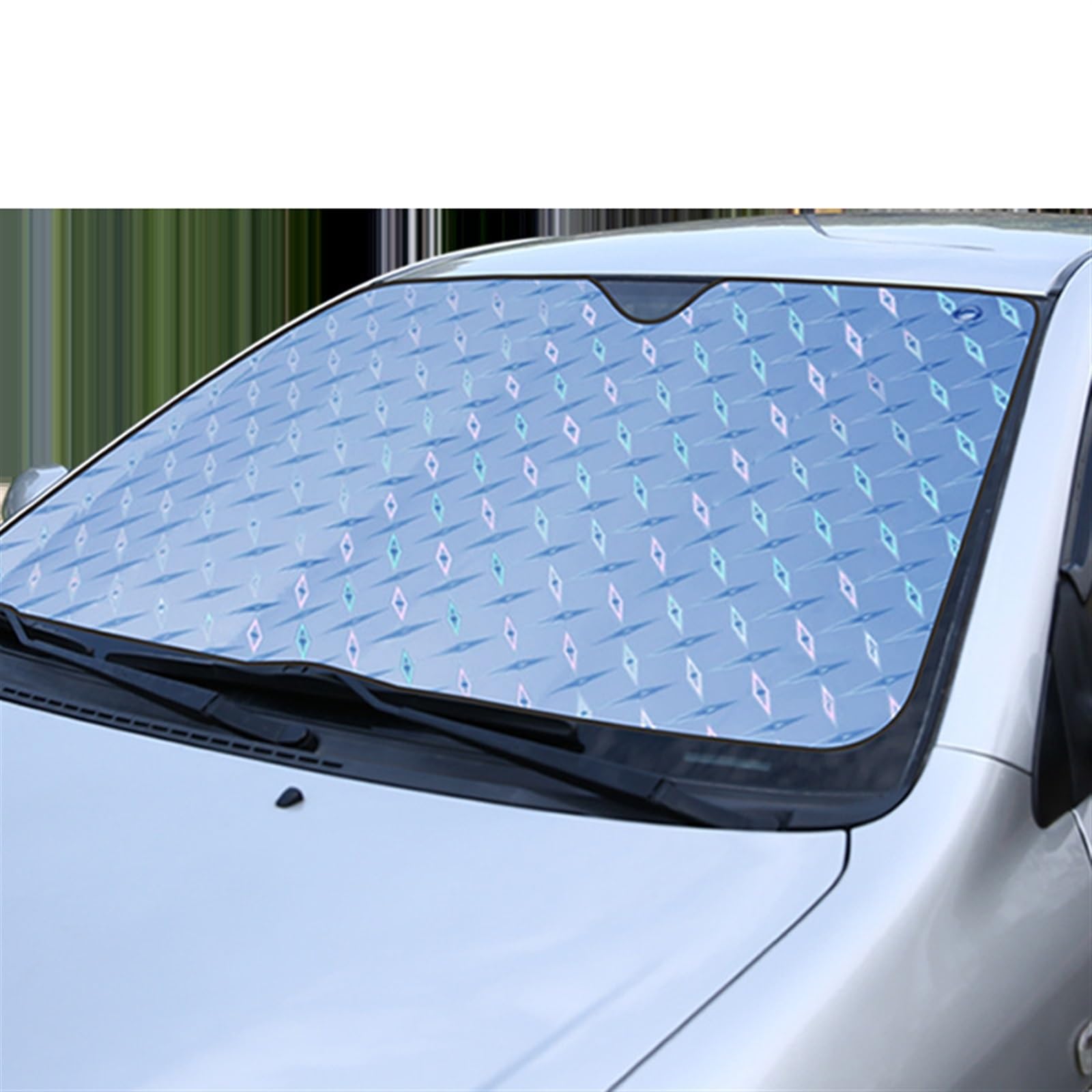 Sonnenblende Auto, Tragbarer Auto Windschutzscheibe Sonnenschirm Regenschirm, Wärmeisolierung für Meisten Auto von FLOATING