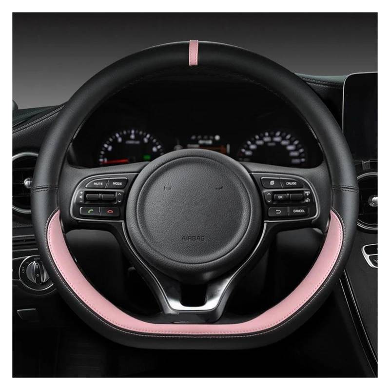 Lenkradschutz D-förmige Autolenkradabdeckung Für Kia K5 Für Ceed GT Für Stonic Für Proceed Für Sportage 2017 2018 2019 2020 2021 Lenkradabdeckung(PINK) von FLORENTER