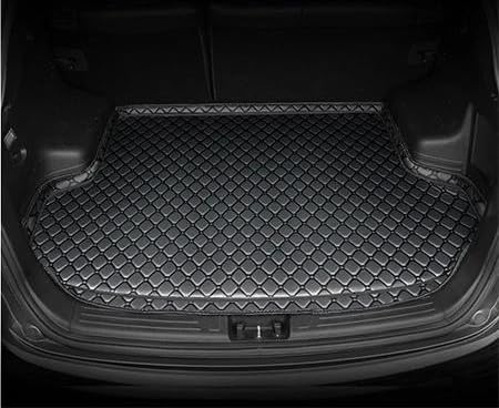 Schutzmatten Maßgeschneiderte Kofferraummatte Für Mazda CX-4 2016-2020 2021, Individuelle Kofferraummatte, Autozubehör Kofferraumwanne(Schwarz) von FLORENTER