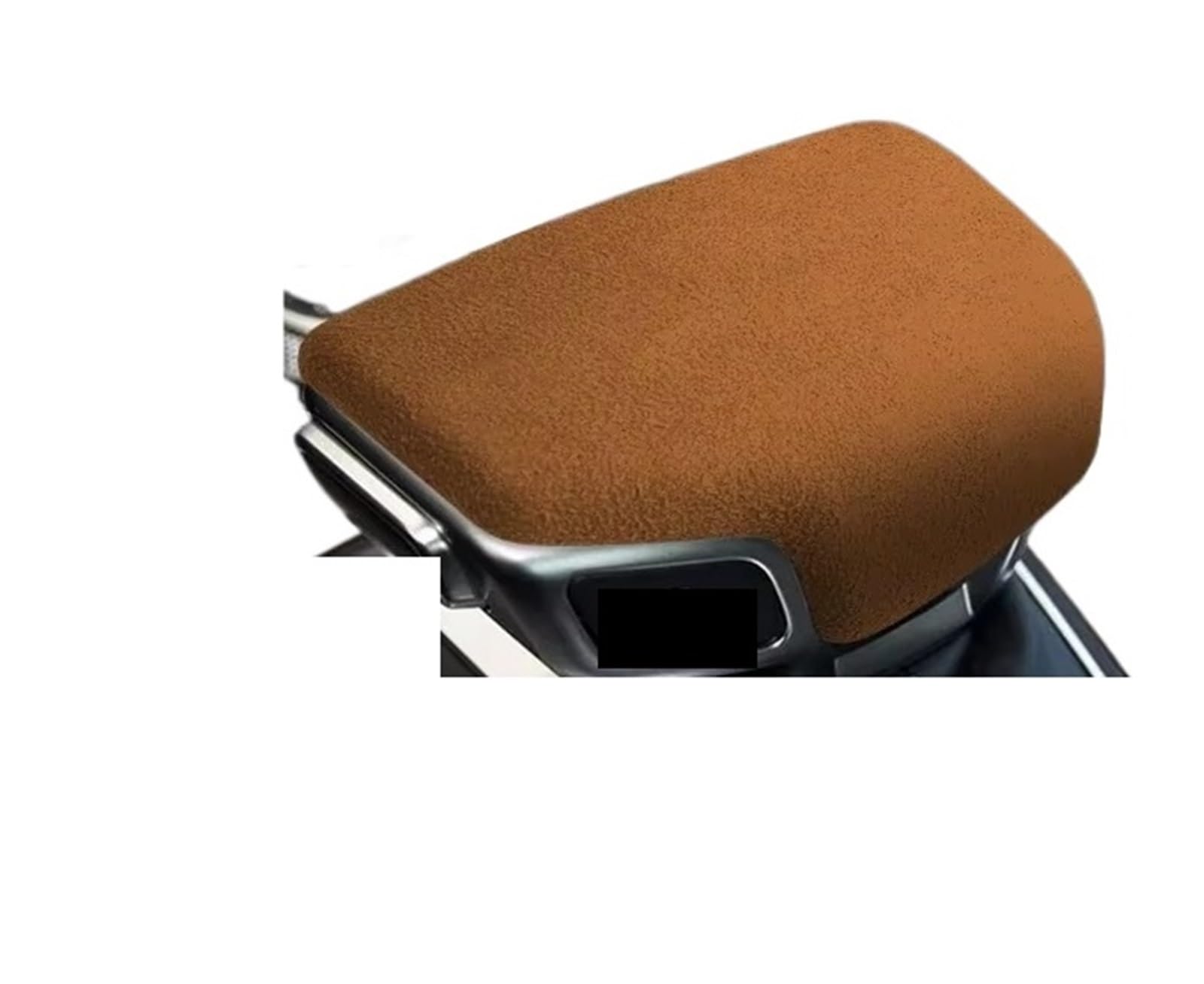 Schaltknauf Auto Innenräume Schalthebel Stick Shift Griff Knopf Abdeckung Shell Wildleder Für A4L A5 A8 Für Q5L Q6 Q7 q8 Zubehör Schalthebelknopf(Crystal Brown) von FLPLZKMNZK