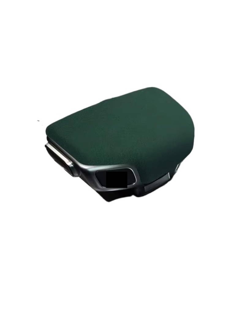 Schaltknauf Auto Innenräume Schalthebel Stick Shift Griff Knopf Abdeckung Shell Wildleder Für A4L A5 A8 Für Q5L Q6 Q7 q8 Zubehör Schalthebelknopf(Green) von FLPLZKMNZK