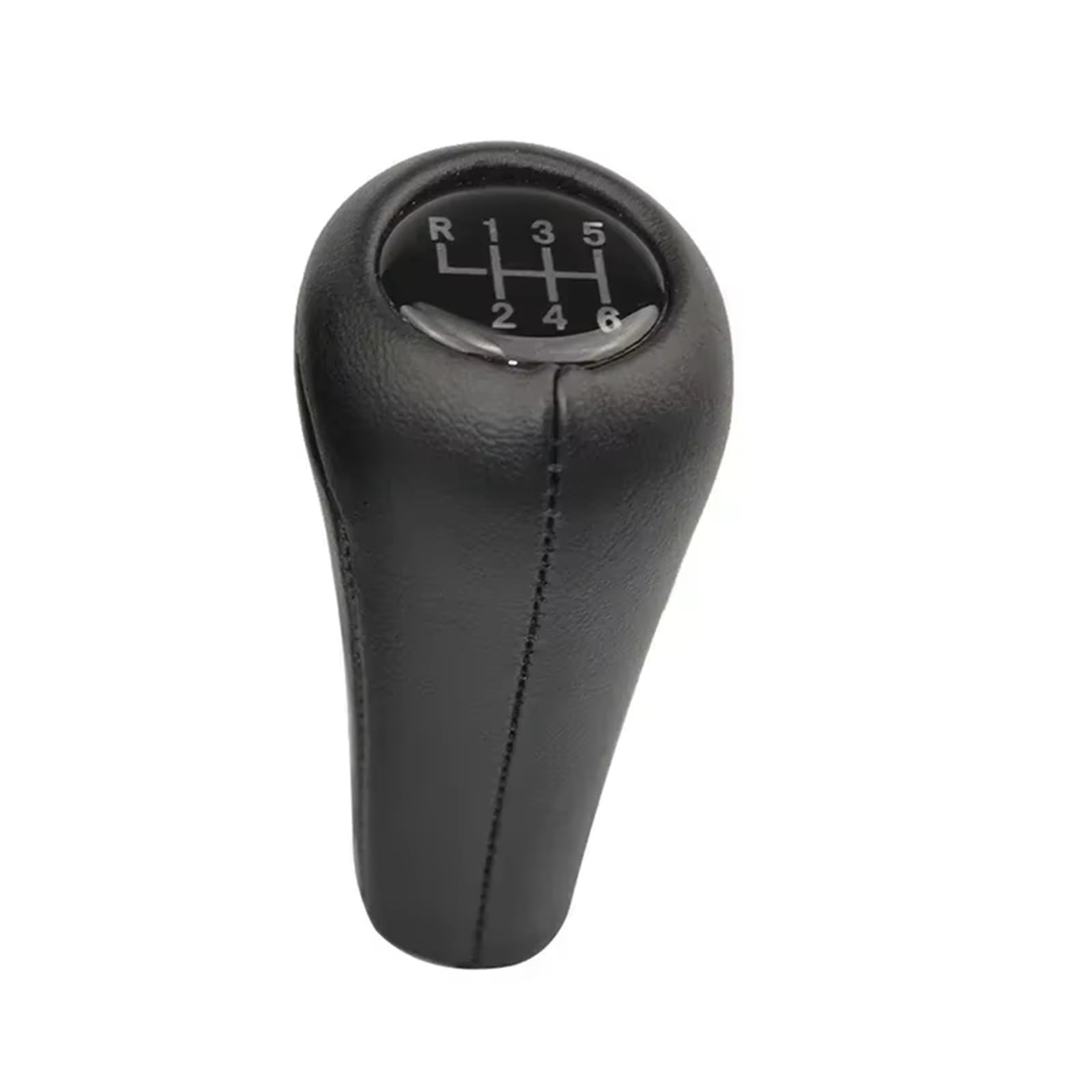 Schaltknauf Für E28 Für E30 Für E32 Für E34 Für E36 Für E38 Auto Shifter Stick Hebel Headball 5/6 Geschwindigkeit Leder Schaltknauf Schalthebelknopf(6 Speed) von FLPLZKMNZK