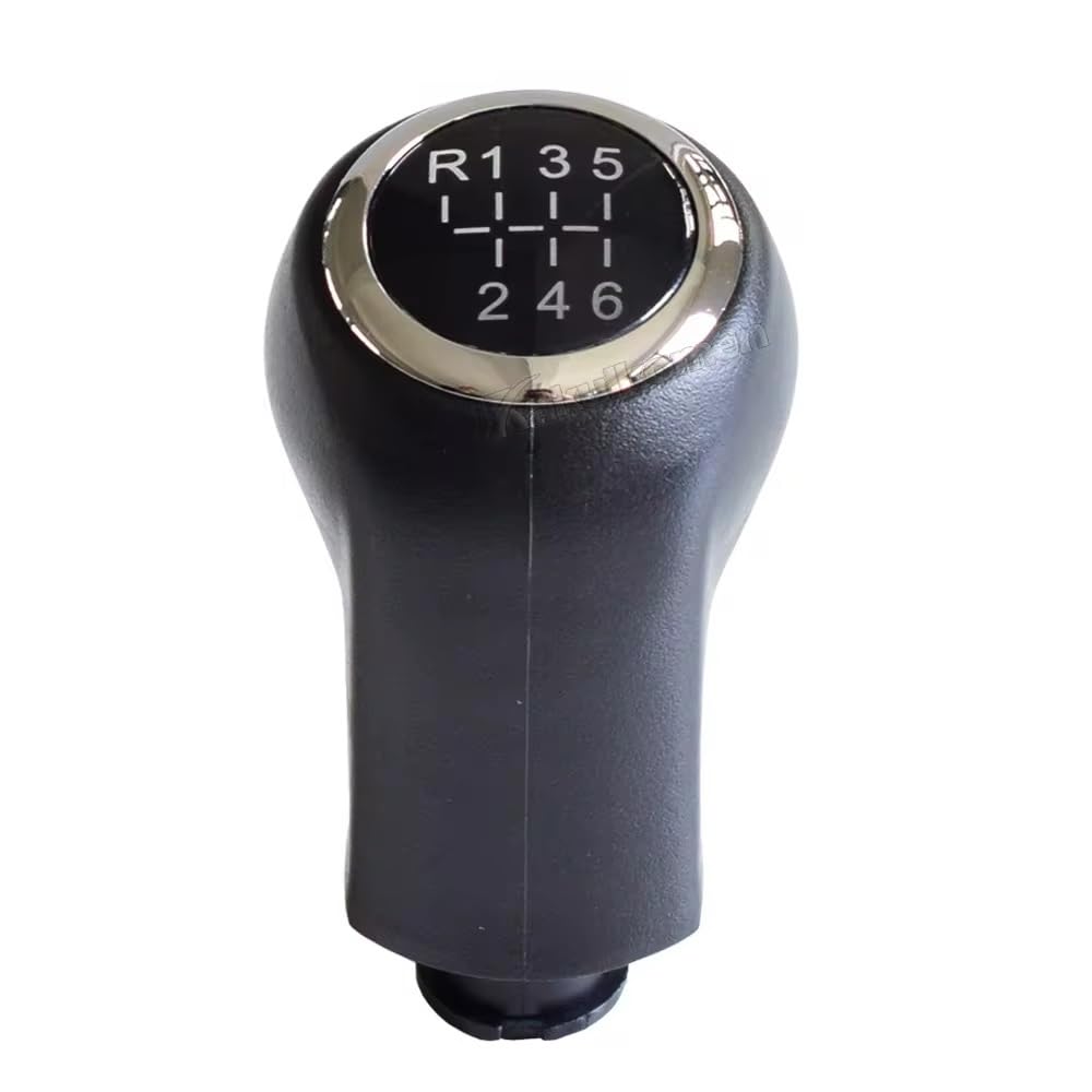 Schaltknauf Für OPEL Für Vauxhall Für Zafira B 2005 2006-2014 Kunststoff & Leder Auto Shift Schaltknauf Hebel Gaitor Boot Abdeckung Schalthebelknopf(6 Speed) von FLPLZKMNZK