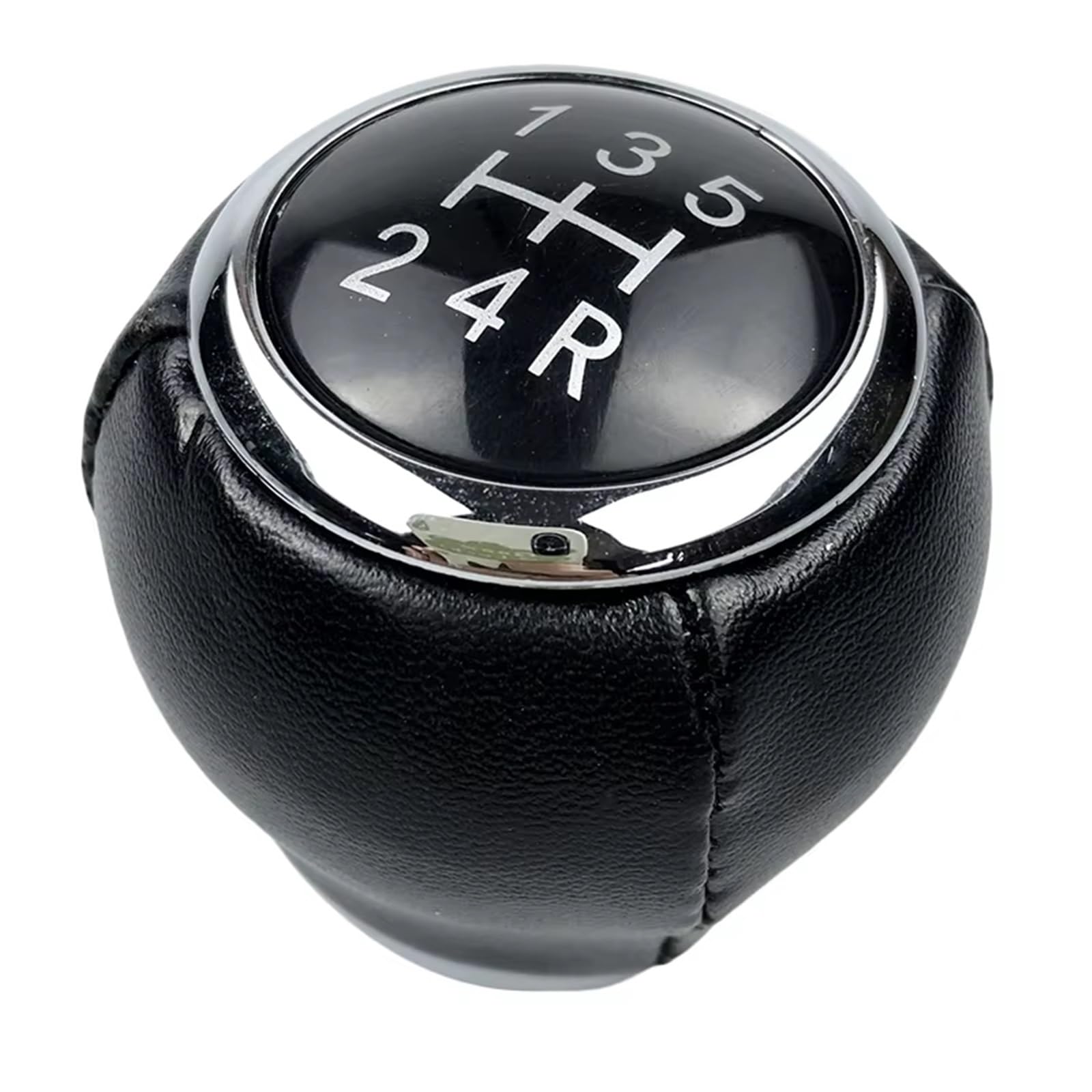 Schaltknauf Für Subaru Für Legacy Für Outback Knob Stick Shifter Hebel Kopf Auto Styling Leder Schalthebel Schalthebelknopf(5 Speed Black) von FLPLZKMNZK