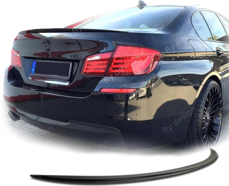 Heckspoiler Spoilerlippe für BMW 3er F30, F31, F34, F35 Schwarz Glanz von FLY DESIGN