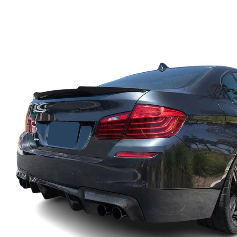 Heckspoiler passend für BMW 5er-Reihe F10 Limo Spoilerlippe Glanz Schwarz aus ABS mit ABE von FLY DESIGN