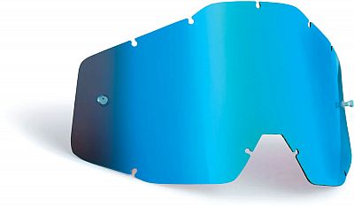 FMF Goggles PowerBomb/PowerCore, Ersatzglas verspiegelt - Blau-Verspiegelt von FMF Goggles