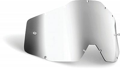 FMF Goggles PowerBomb/PowerCore, Ersatzglas verspiegelt Jugend - Silber-Verspiegelt von FMF Goggles