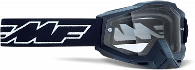 FMF Goggles PowerBomb Enduro, Crossbrille - Schwarz/Weiß Klar von FMF Goggles