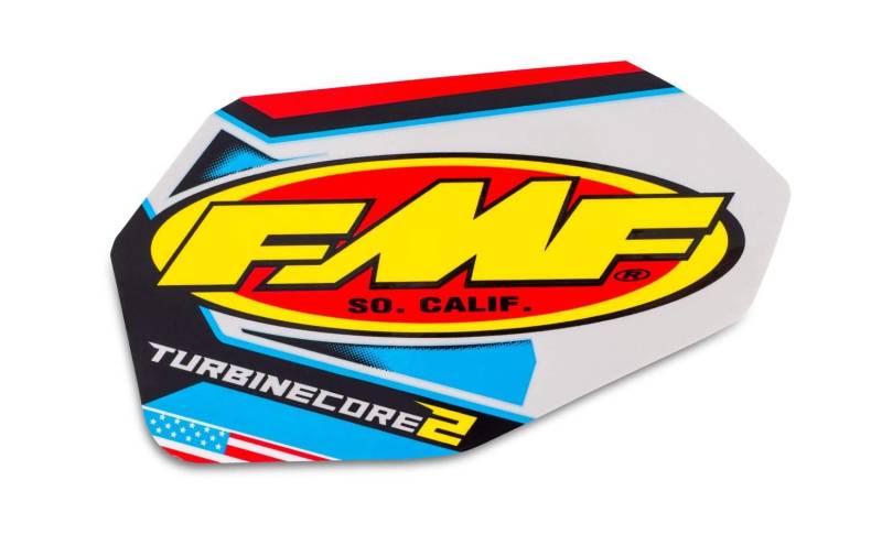 FMF Aufkleber für Endschalldämpfer TURBINE CORE 2 Logo FMF 012699 von FMF