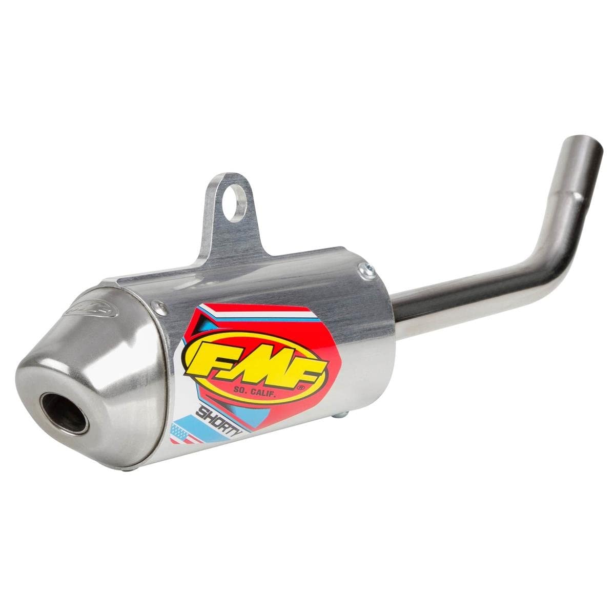 FMF Endschalldämpfer PowerCore 2 Shorty Silber Gr. Edelstahl/Aluminium/Edelstahl von FMF