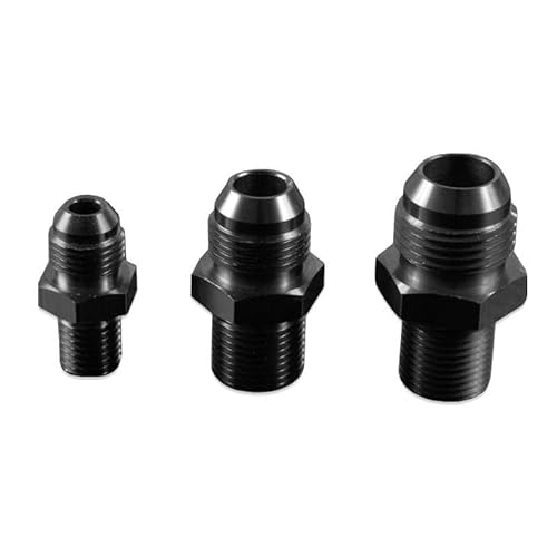 AN6-M18x1.5 Fitting Adapter Mänlich-Mänlich Schwarz von FMIC.EU PERFORMANCE