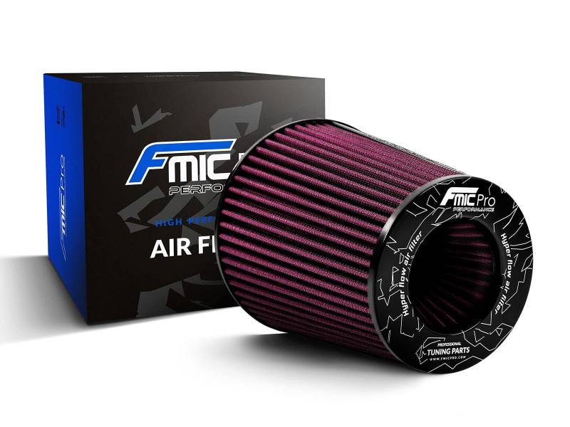 FMIC.Pro Performance Universal Sport Luftfilter Länge 175mm Durchmesser 76mm von FMIC.EU PERFORMANCE