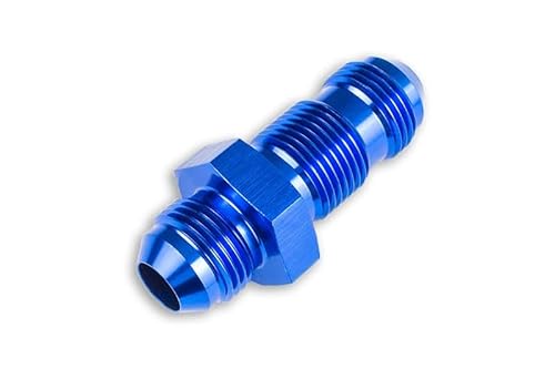 Fitting Adapter Verbinder Anschluss Schott AN8 Blau von FMIC.EU PERFORMANCE