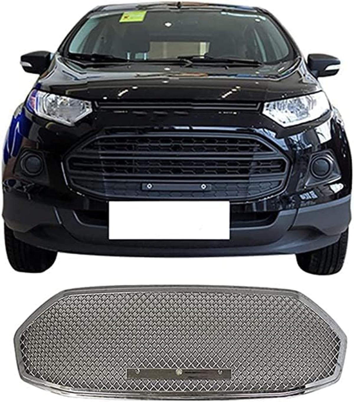 Frontgrill-Grills, kompatibel mit Ford Ecosport 2013 2014 2015, vorderer Nieren-Stoßstangengrill von FMYYYDS