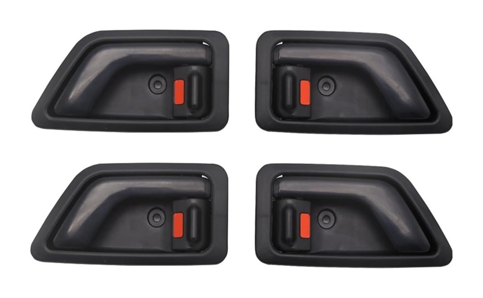 Beifahrer Türgriff Kit Für B&MW 3 4 Serie 3GT F30 F32 F34 2013–2018, Auto-Innentürgriff-Abdeckungsverkleidung, Innentür-Zuggriff-Verkleidung(4PCS) von FNCVTM