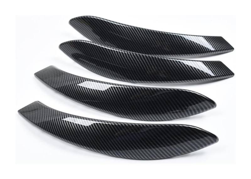 Beifahrer Türgriff Kit Für B&MW 3 4 Serie F30 F80 F31 F32 F33 F34 F35 F36 2013–2018 Auto-Innentür-Zuggriff Äußere Abdeckungsverkleidung(Carbon Fiber 4pcs Set) von FNCVTM