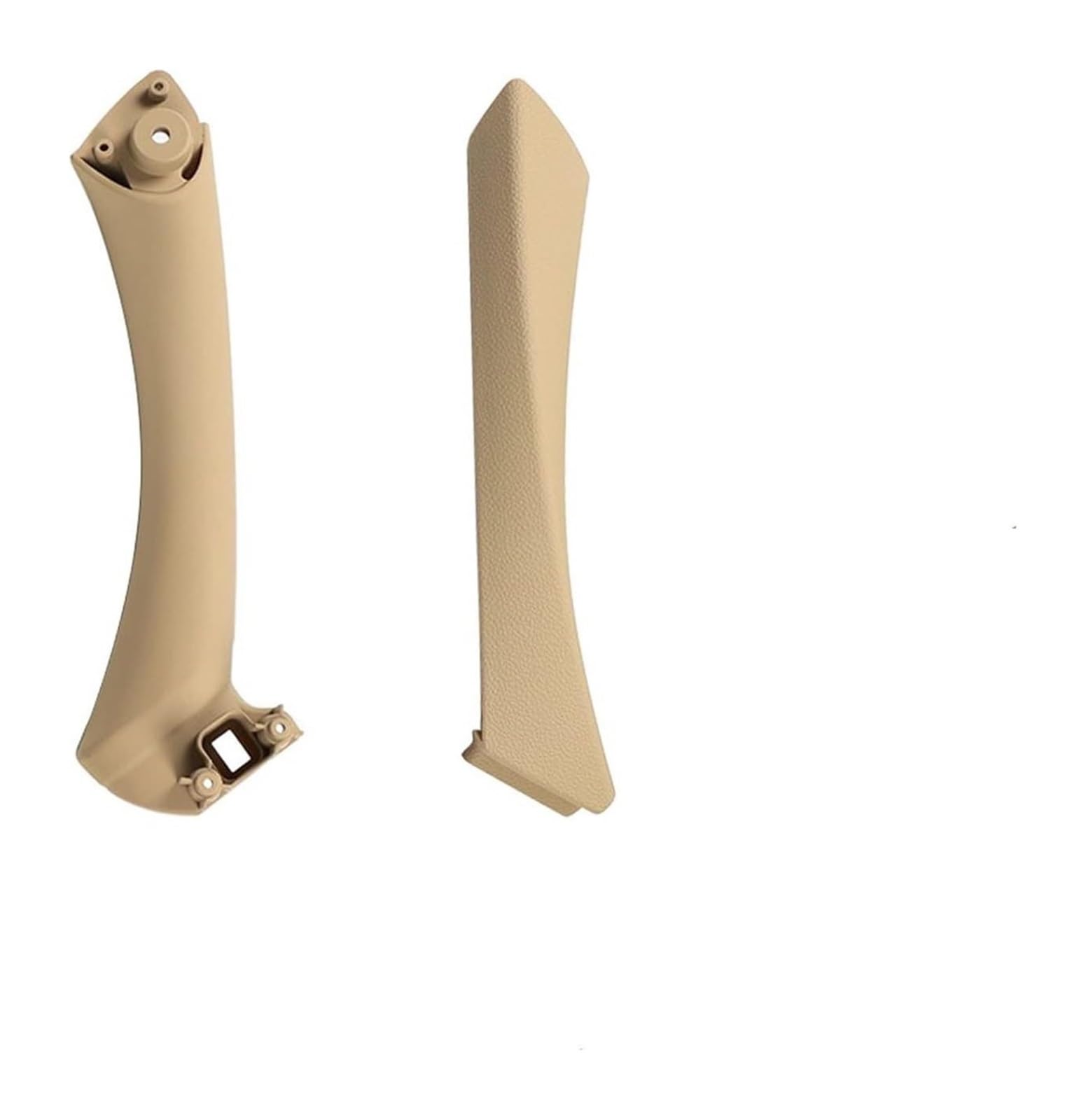 Beifahrer Türgriff Kit Für B&MW 3 Series E90 E91 316 318 320 325 328 2004–2012 Auto Links Rechts Innengriff Innentürverkleidung Pull Trim Cover(Beige,Set Right) von FNCVTM