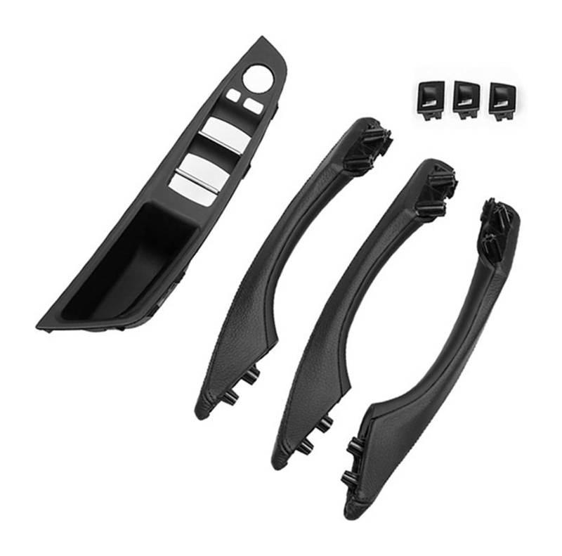 Beifahrer Türgriff Kit Für B&MW 5 Series F10 F11 F18 520i 525i 528i 530i 2010–2017 LHD Armlehne Innentürgriff Montage Panel Pull Trim(Black) von FNCVTM