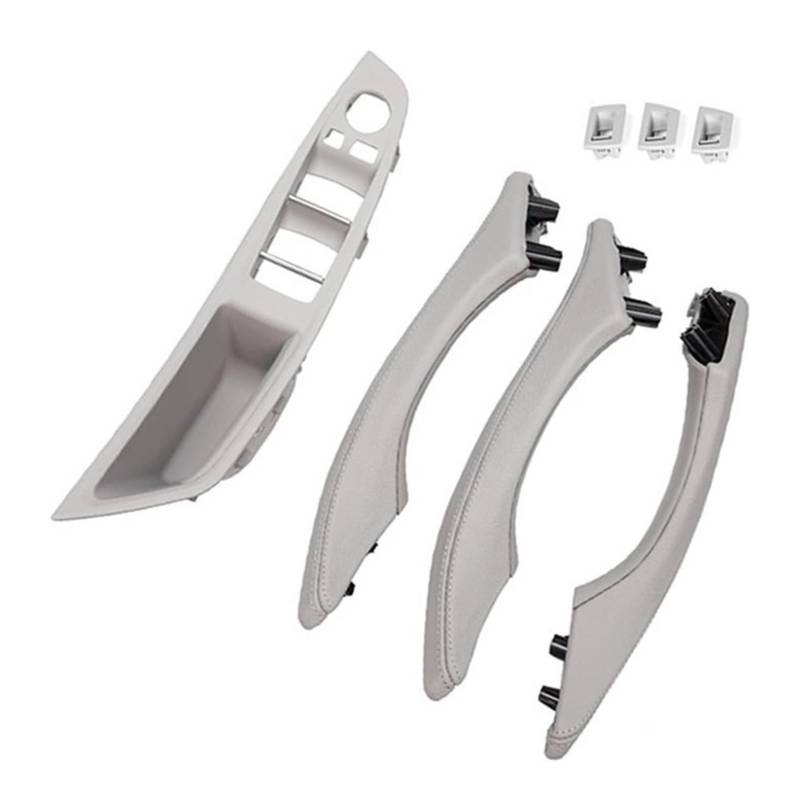 Beifahrer Türgriff Kit Für B&MW 5 Series F10 F11 F18 520i 525i 528i 530i 2010–2017 LHD Armlehne Innentürgriff Montage Panel Pull Trim(Gray) von FNCVTM