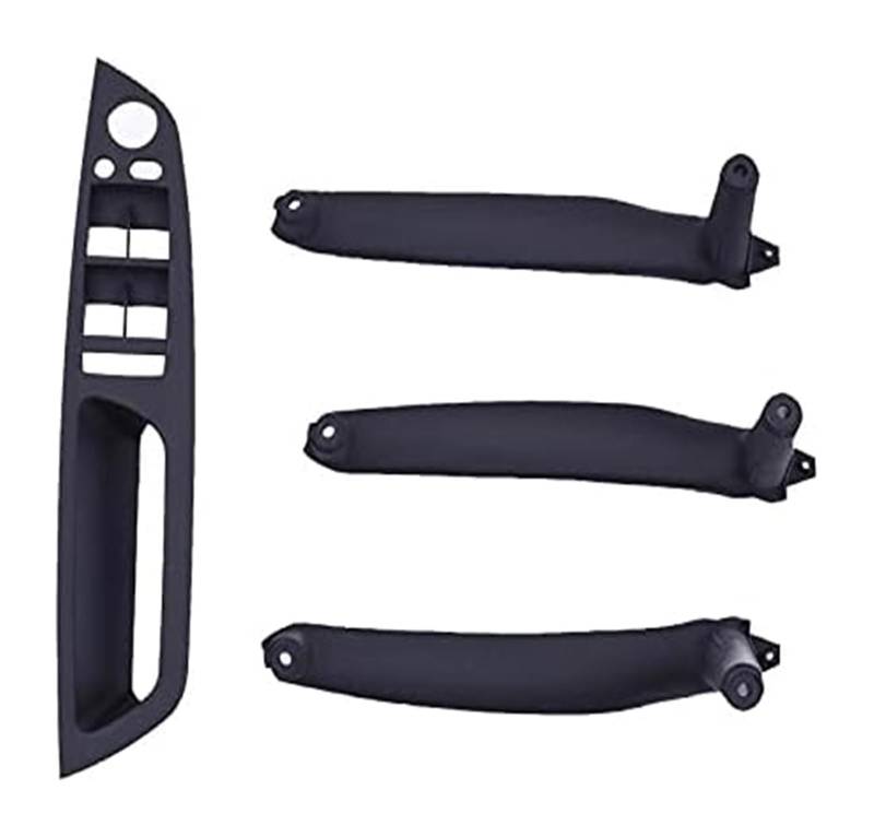 Beifahrer Türgriff Kit Für B&MW E70 E71 X5 X6 Armlehne Auto Links Vorne Fahrersitz LHD Innentürgriff Innenverkleidung Pull Trim Abdeckung(E70-set-black) von FNCVTM