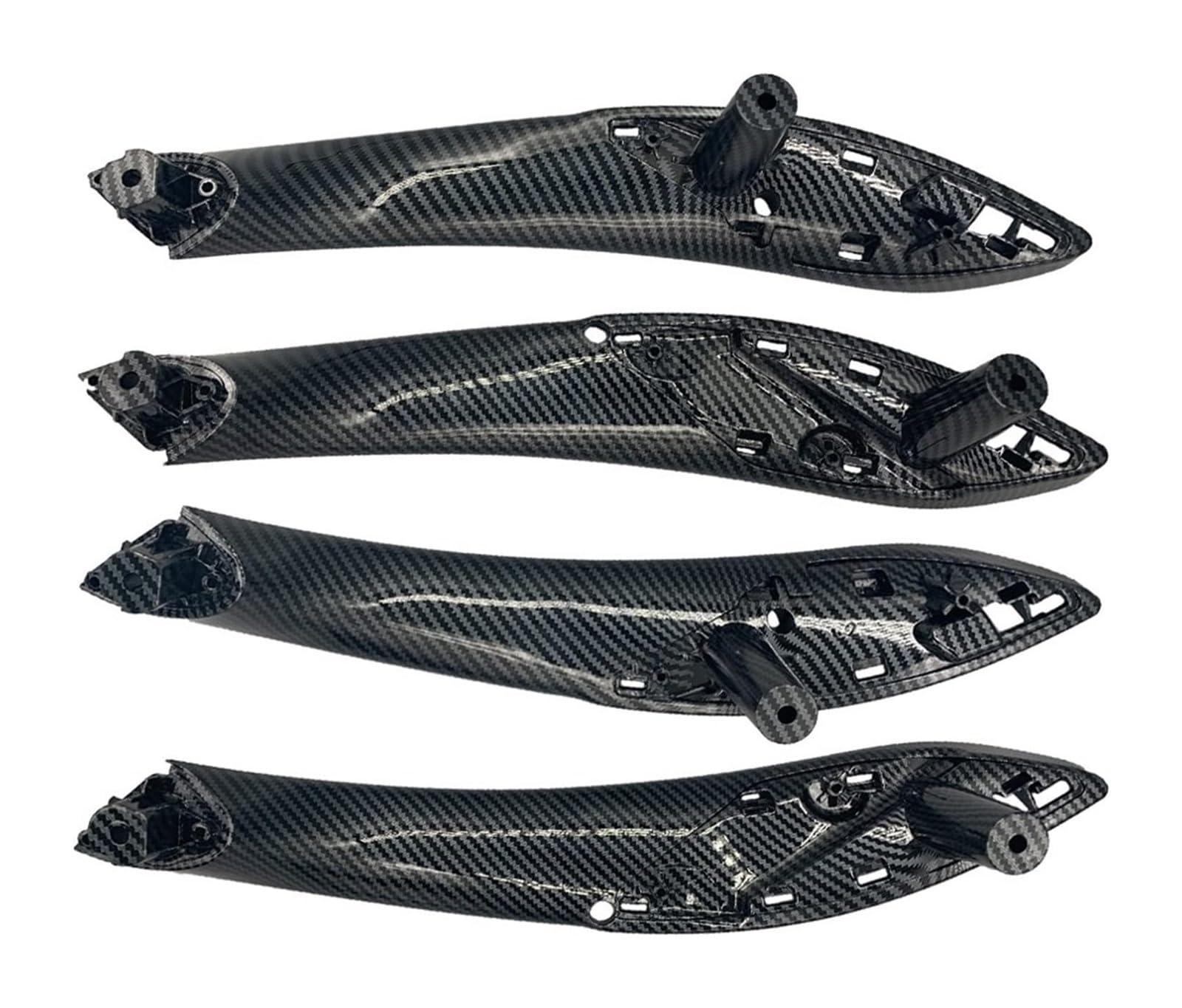 Beifahrer Türgriff Kit Für B&MW F30 F80 F31 F32 F33 F35 2013–2018 Vorne Hinten Links/rechts 2/4 Stück Auto-Innentür-Zuggriff-Abdeckung(4pcs Carbon) von FNCVTM