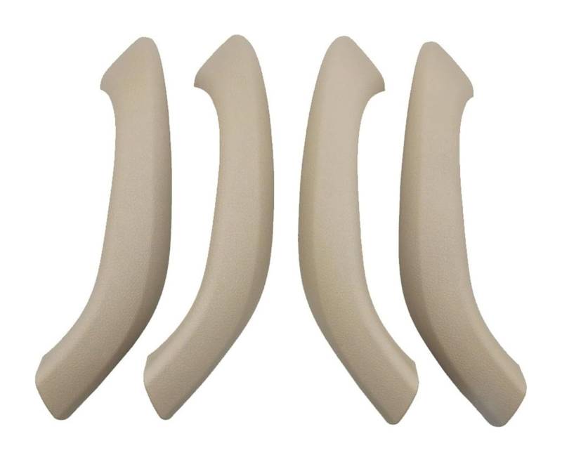 Beifahrer Türgriff Kit Für B&MW X1 X2 F48 F49 F39 2016-2020 Auto-Innentür-Zuggriff ABS-Außenabdeckungsverkleidung(Beige 4pcs Set) von FNCVTM