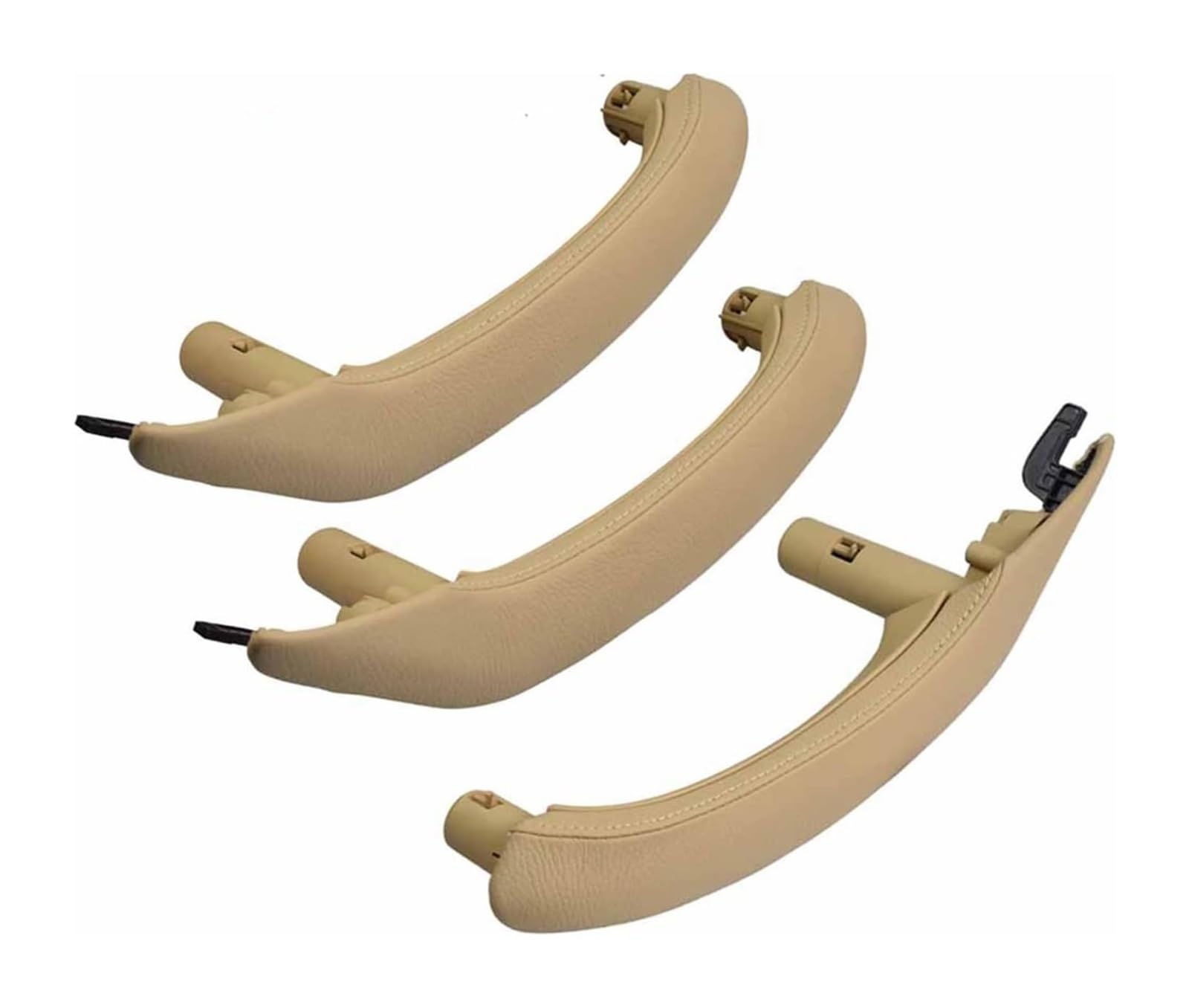 Beifahrer Türgriff Kit Für B&MW X3 X4 F25 F26 2010–2016 Auto-Innenraum-Beifahrertür Links Rechts Zuggriffabdeckungsverkleidung(Beige,RHD Set) von FNCVTM