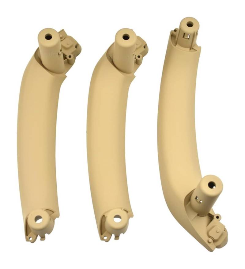 Beifahrer Türgriff Kit Für B&MW X3 X4 F25 F26 2010-2016 LHD Auto Innentür Pull Griff Armlehne Panel Abdeckung Trim Zubehör(Beige 3pcs) von FNCVTM