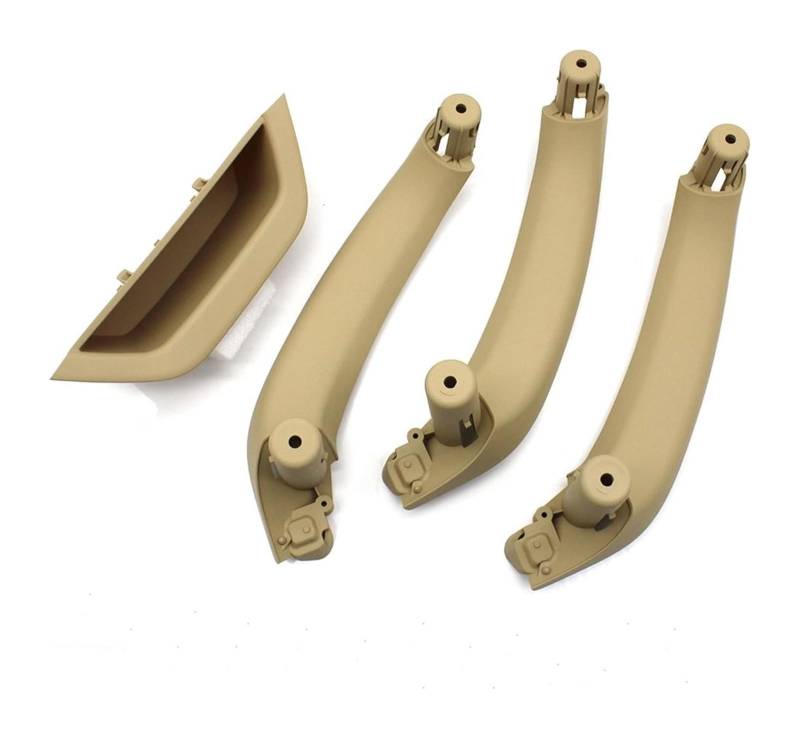 Beifahrer Türgriff Kit Für B&MW X3 X4 F25 F26 2010-2016 LHD Innen Auto Zubehör Innere Armlehne Panel Tür Pull Griff Set(Lhd Beige Outer) von FNCVTM