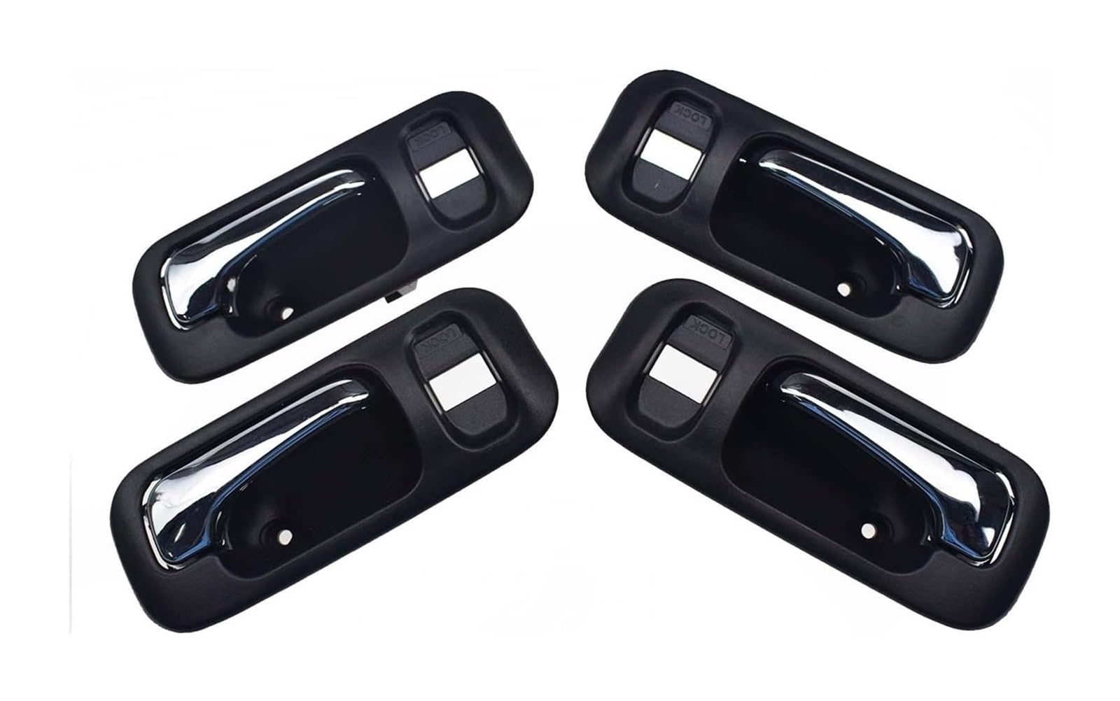 Beifahrer Türgriff Kit Für CRV 1997–2001 Für Odyssey 1995–1998 Auto-Innentürgriff Innentür-Zuggriff-Verkleidung(4pcs) von FNCVTM