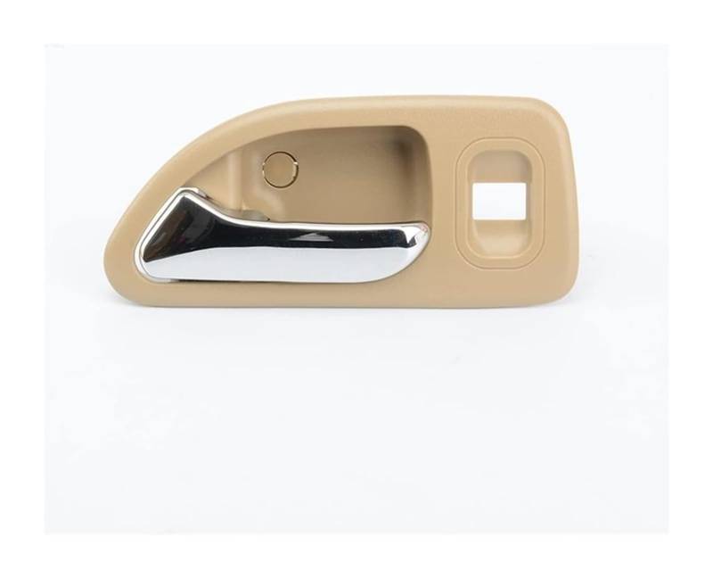 Beifahrer Türgriff Kit Für Land ROver Für Discovery 3 LR3 2004-2009 ABS Vorne Hinten Türgriff Lagerung Box Zubehör Innere Tür Pull Griff Trim(Beige,Rear Left) von FNCVTM