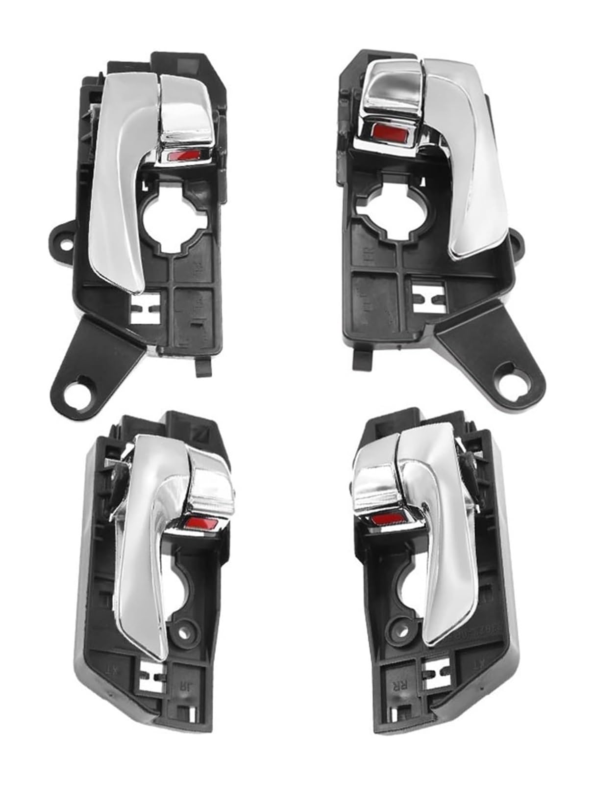 Beifahrer Türgriff Kit Für Sonata NF 2008 2009 2010 Vorne Hinten Links Rechts Auto Innen Tür Griff Ersatz Teile Trim(4pcs Flrr) von FNCVTM