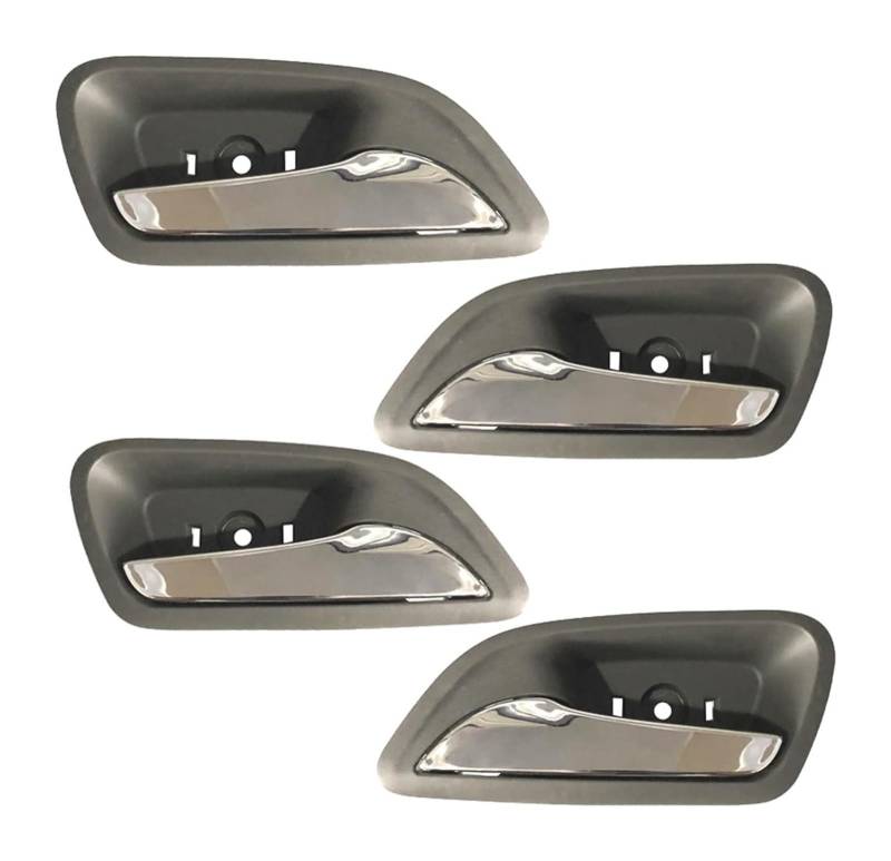 Beifahrer Türgriff Kit Für VW Für Bora Für Golf 4 MK4 Für Jetta 1999-2004 Auto Innen Tür Griff Armlehne Fenster Schalter Rahmen Tür Pull Griff Trim(One Set 4pcs) von FNCVTM