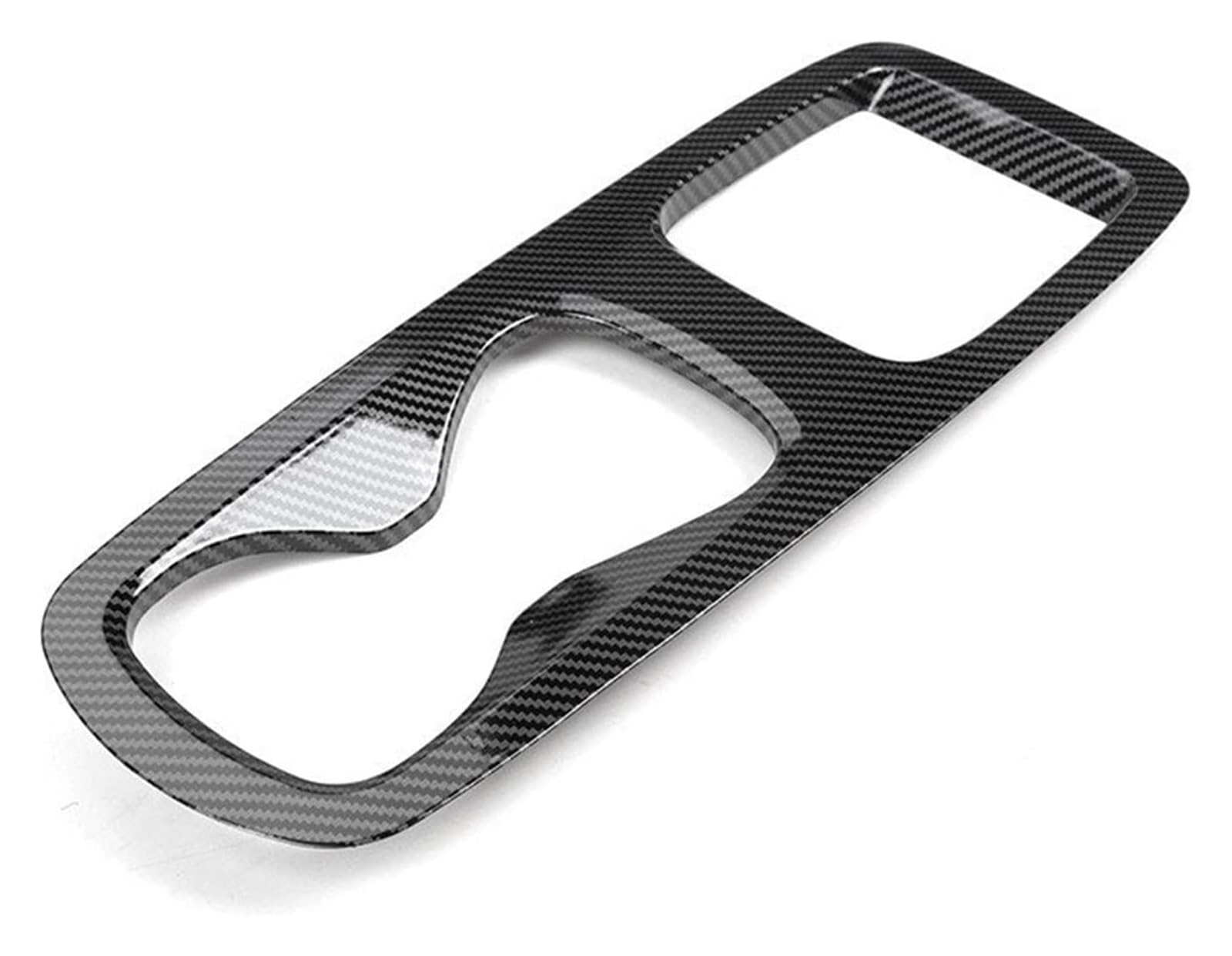 Für VW ID.3 Für ID3 Center Console Organizer Box Auto Carbon Fiber Cup Holder Panel Rahmen Aufkleber Trim Dekoration Auto Innere Panelabdeckung von FNCVTM