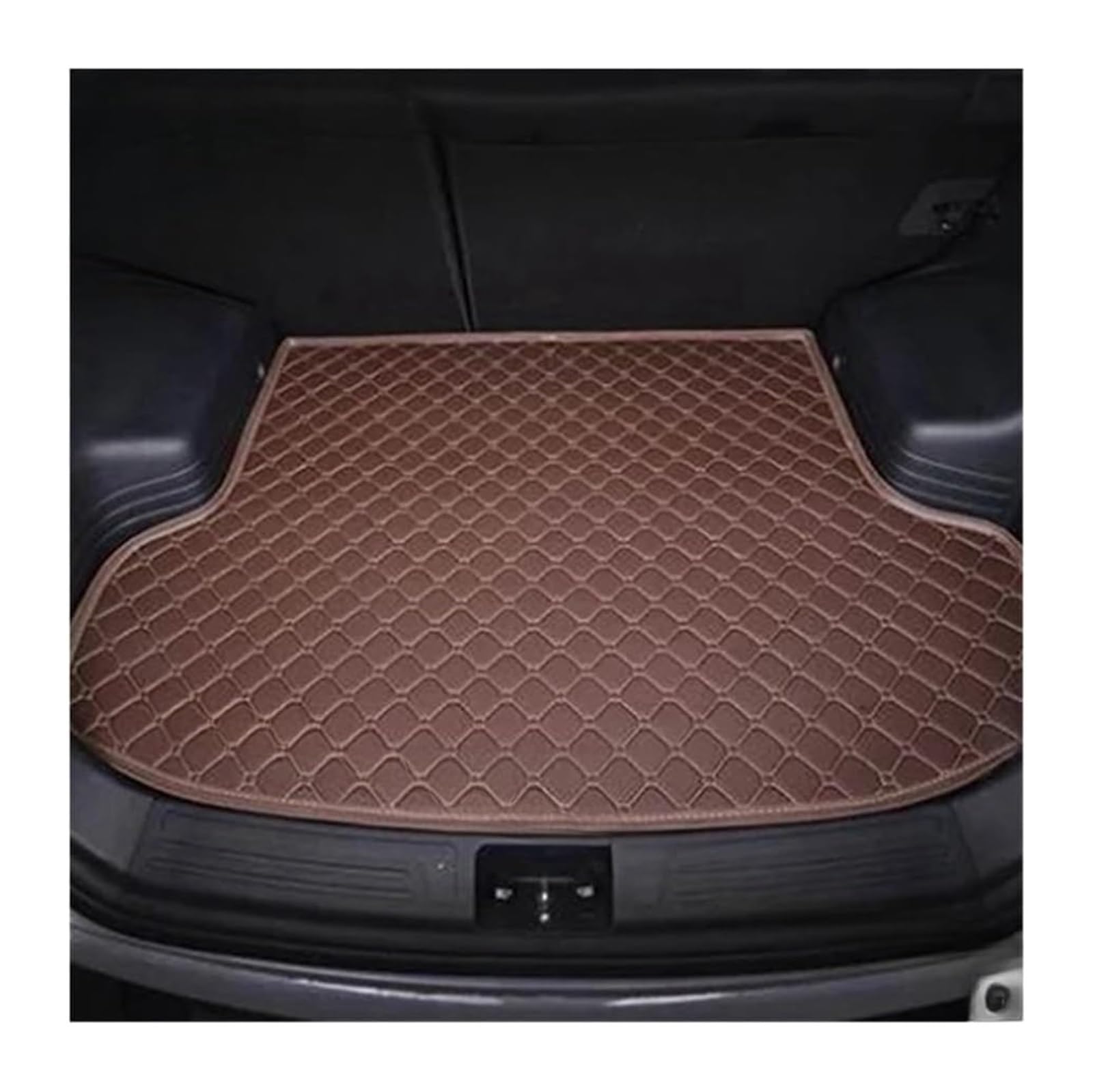 Kofferraum Fußmatten Zubehör Für Hyundai Für Coupe 2006-2008 Cargo-Liner Teppich Innen Zubehör Abdeckung Boot Liner Schutz Innen Kofferraum Matte von FNCVTM