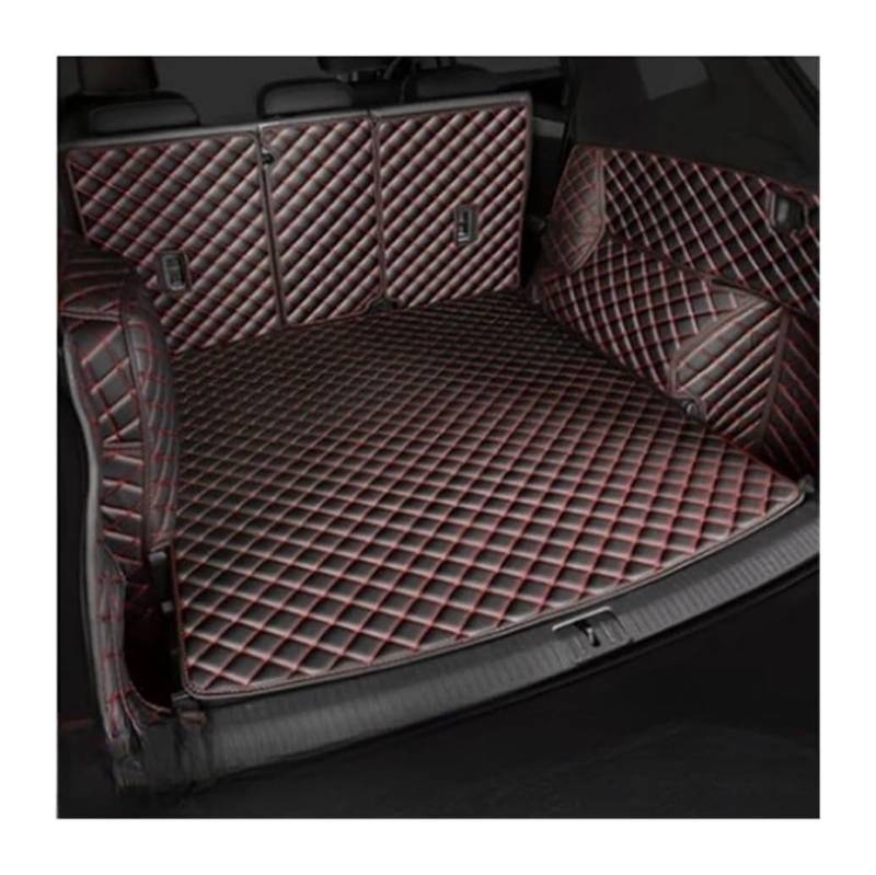 Kofferraum Fußmatten Zubehör Für Hyundai Für Creta Für Cantus Für Ix25 2015-2020 Hinten Stamm Boden Mat Tray Boot Liner Schutz Innen Auto Stamm Matten(Black) von FNCVTM