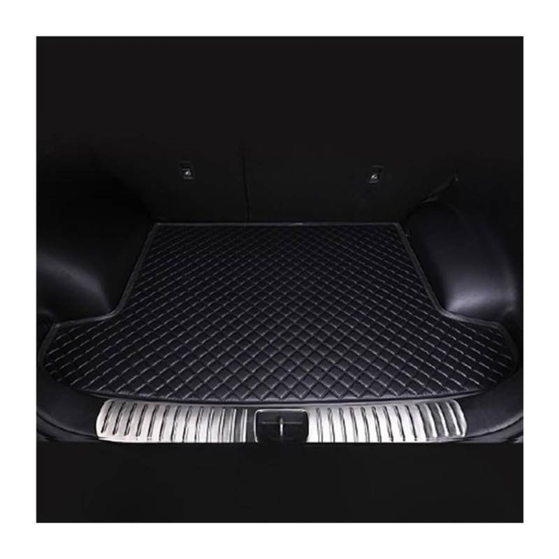 Kofferraum Fußmatten Zubehör Für Hyundai Für Sonata Für 10th 2015-2018 Hinten Stamm Boden Mat Tray Teppich Boot Liner Schutz Innen Auto Stamm Matten(Black) von FNCVTM