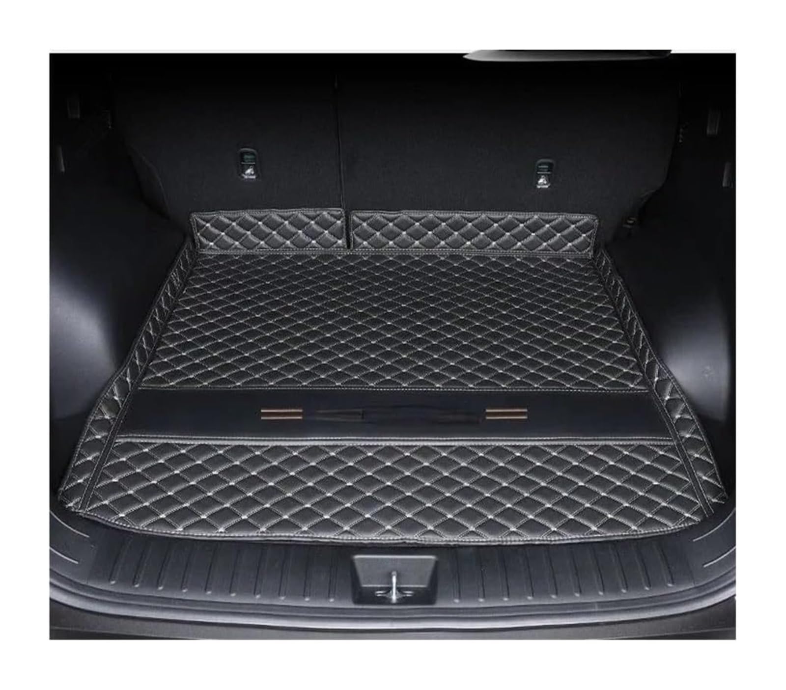 Kofferraum Fußmatten Zubehör Für Hyundai Für Tucson Für NX4 2022-2023 Schutz Innen Auto Stamm Matten Auto Matte Stamm Matte Coche Lagerung Pad Boot Liner(Color 6) von FNCVTM