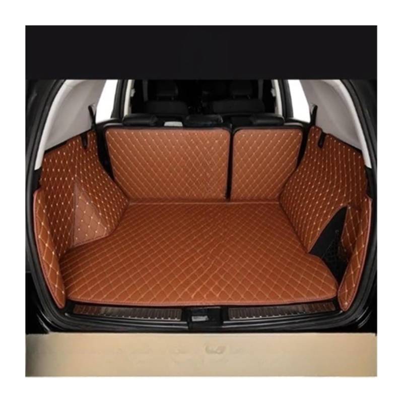 Kofferraum Fußmatten Zubehör Für Peugeot Für 2008 Für P24 2020-2024 Auto Cargo Liner Pads Auto Kofferraum Schutz Innen Kofferraum Matten(Brown) von FNCVTM