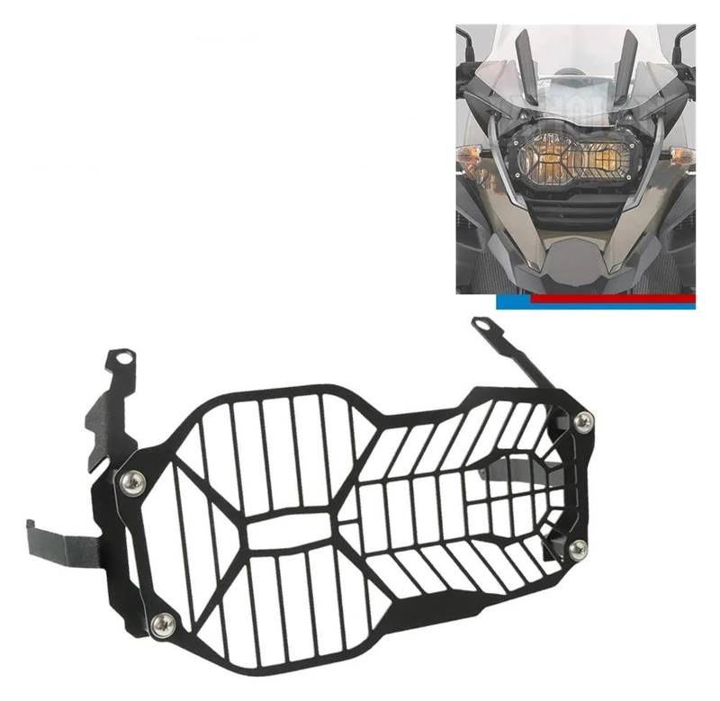 Scheinwerfer Schutz Abdeckung Für B&MW Für R1250GS Für R1200GS LC Adventure Motorrad Scheinwerfer Scheinwerfer Schild Schutz Scheinwerfer Kühlergrill Schutz Abdeckung(Adventure) von FNCVTM