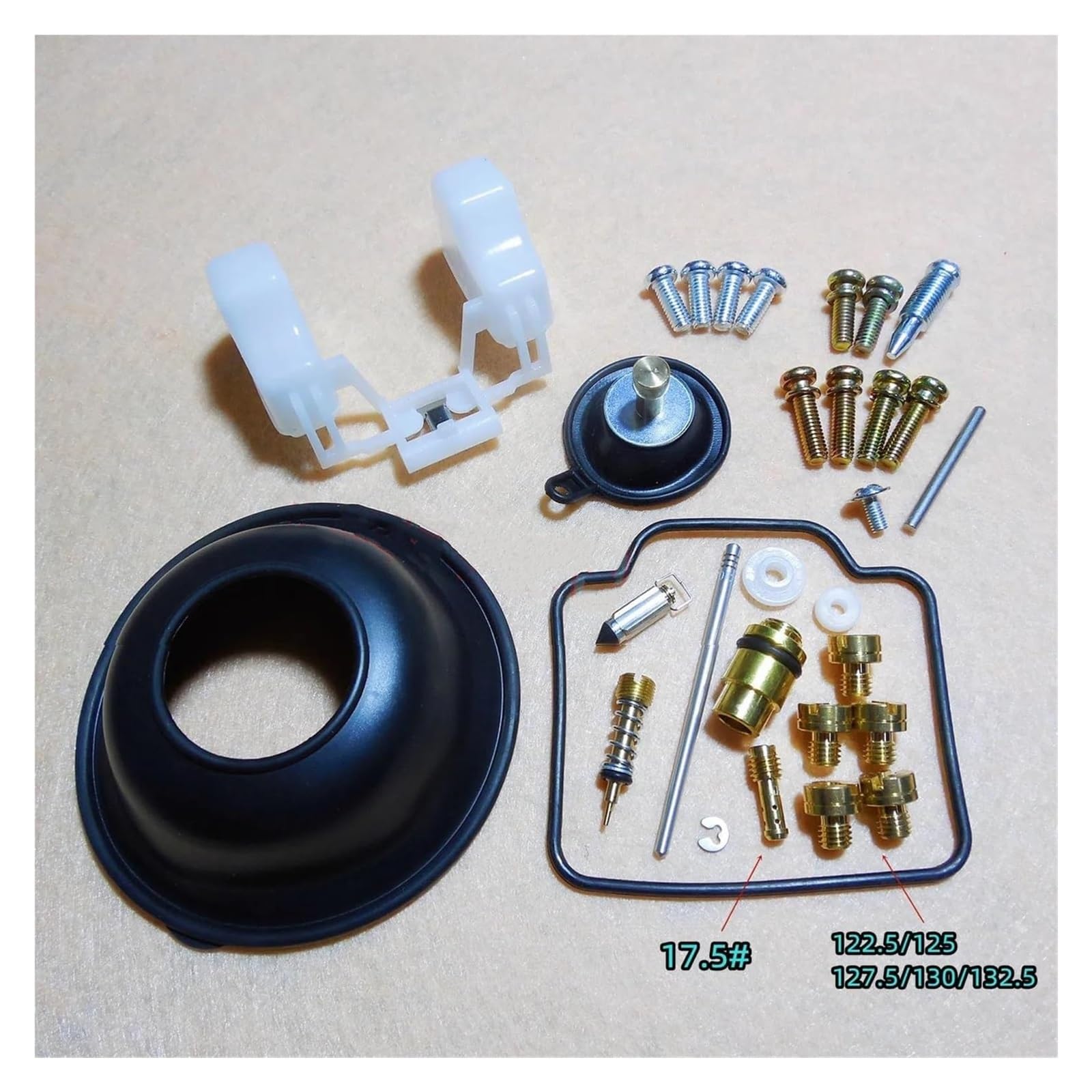Vergaser Reparatursatz Für K&awasaki 1997~2010 Für Version G1~G8 H1~H8 Für Super Sherpa-Serie KL250 Motorradvergaser-Reparatur-Carb-Rebuild-Kits Vergaser Reparatursatz Für K&awasaki 1997~2010 Für Version G1~G8 H1~H8 Für Super Sherpa-Serie KL250 Motorradvergaser-Reparatur-Carb-Rebuild-Kits von FNCVTM