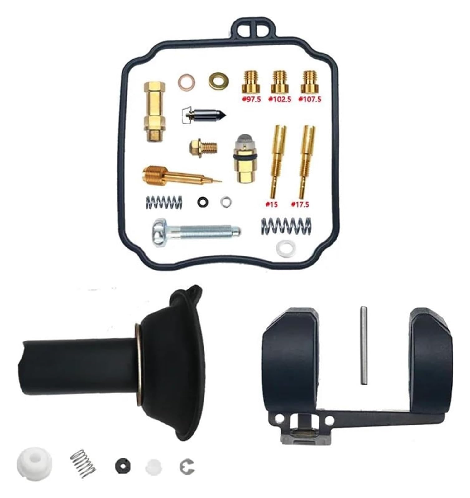 Vergaser Reparatursatz Für Suzuki Für Intruder 250 VL250 Motorrad Vergaser Reparatur Kit Schwimmer Dichtung Schwimm Nadel Carb Rebuild Ersatz Teile Vergaser Reparatursatz Für Suzuki Für Intruder 250 VL250 Motorrad Vergaser Reparatur Kit Schwimmer Dichtung Schwimm Nadel Carb Rebuild Ersatz Teile von FNCVTM
