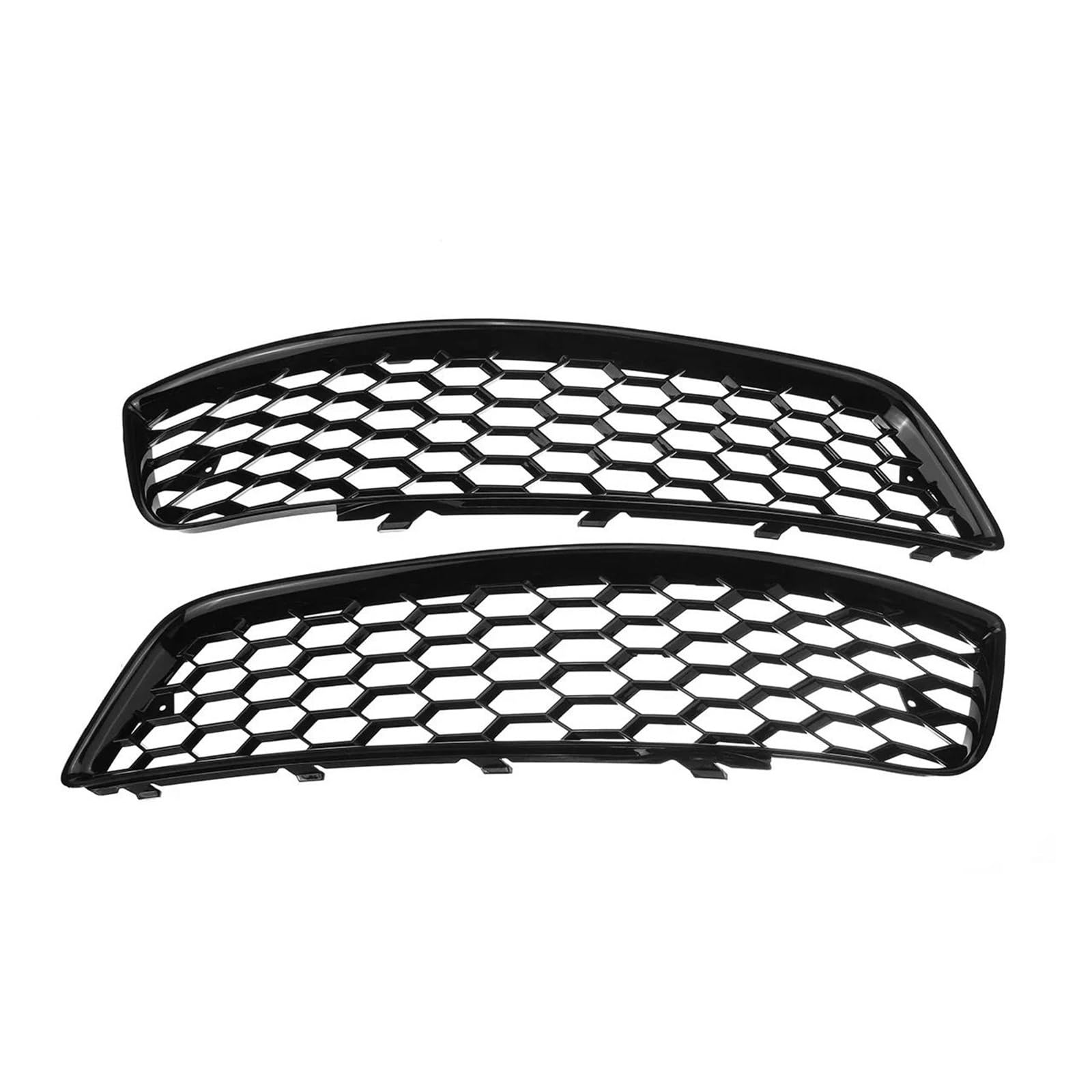 Auto-Frontgrill For A3 8P 2009-2013 Car Front Grille Honeycomb Grille Cover Mesh Grill 8P0807682J 8P0807681AA Fog Light Grille Cover Frontstoßstangengrill von FNERRMEVC