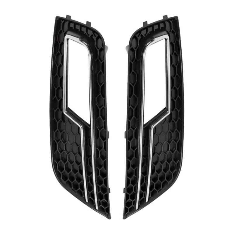 Auto-Frontgrill For A4 2013 2014 2015 2016 8K0807681K 8K0807682K Front Fog Light Grille Cover Trim Car Fog Lamp Grille Frontstoßstangengrill von FNERRMEVC