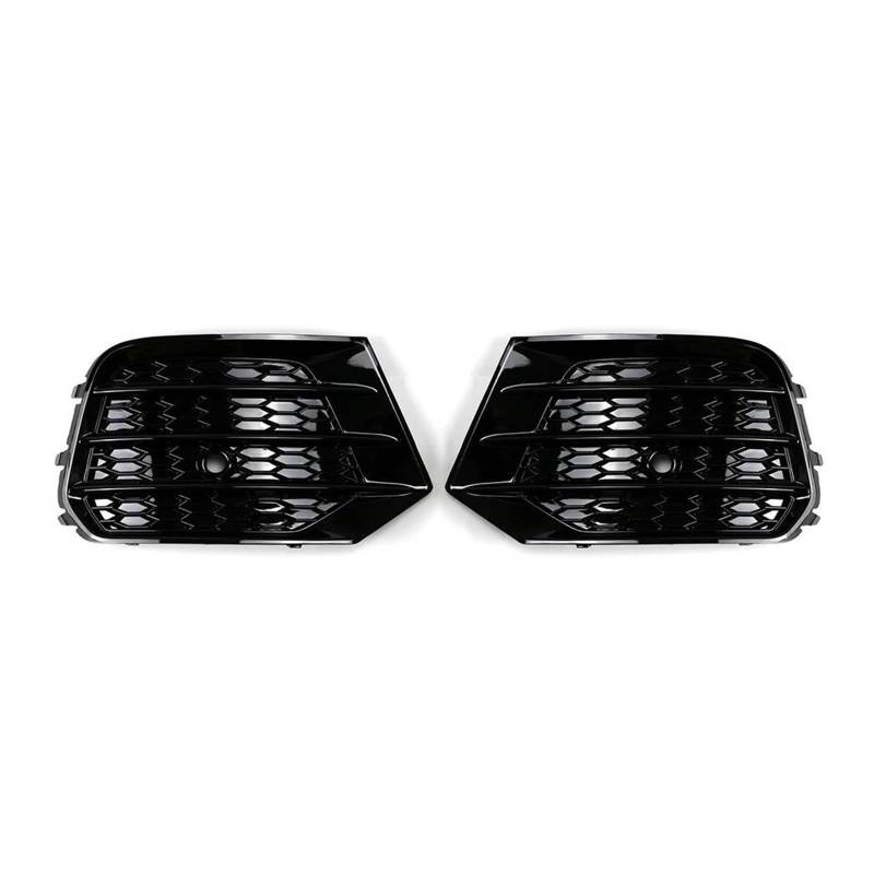 Auto-Frontgrill For Q3 2016 2017 2018 Car Front Bumper Fog Light Grille Honeycomb Fog Lamp Grill Cover Frontstoßstangengrill von FNERRMEVC