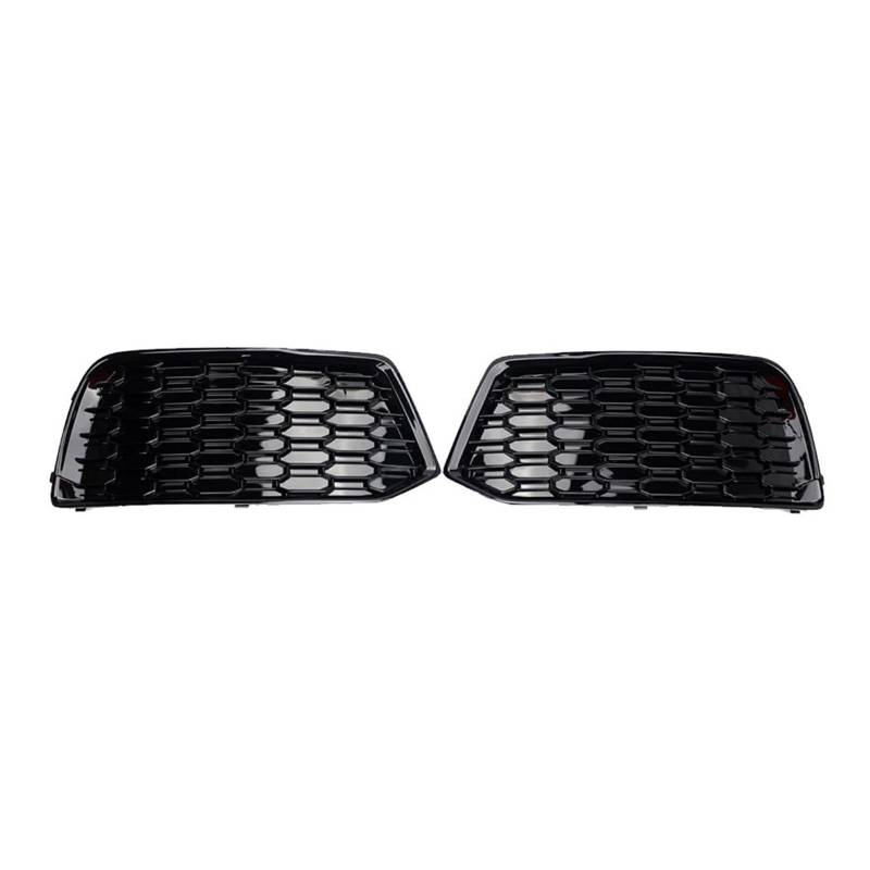 Auto-Frontgrill For Q5 2018 2019 2020 Front Bumper Fog Light Grills Trim Cover Honeycomb 80A807679D 80A807680D Frontstoßstangengrill von FNERRMEVC